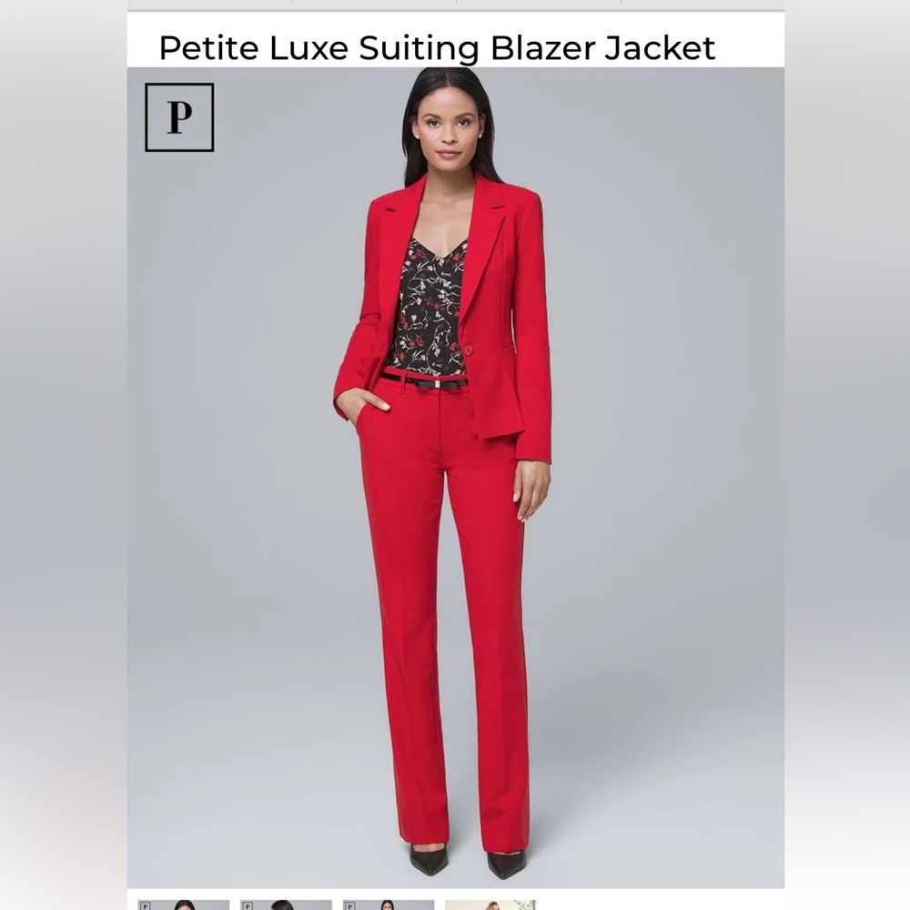 White House Black Market Blazer & Pant Set.